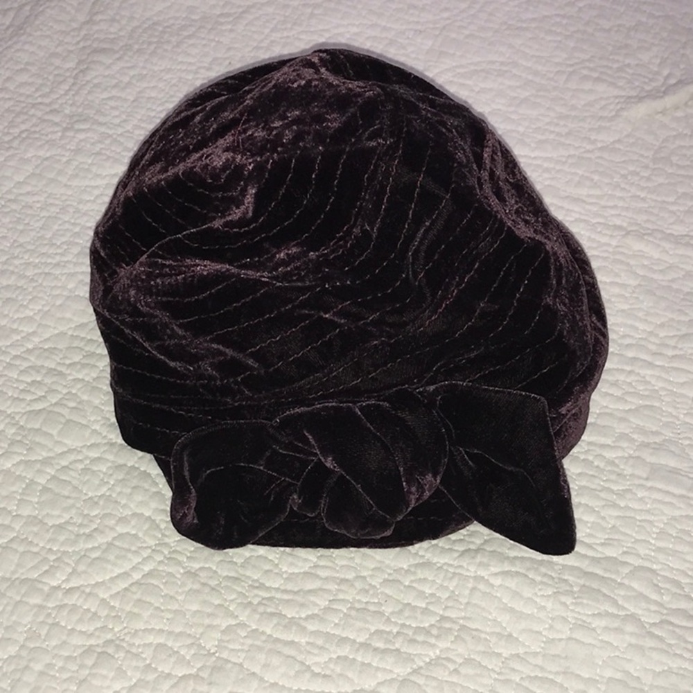 Velvet Headdress w/ Bow